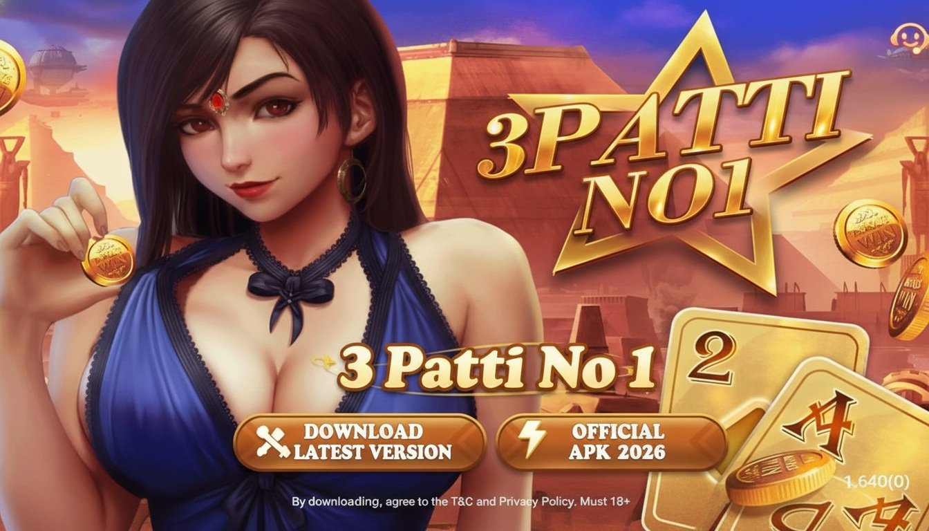 3 Patti No 1 APK 2026 Banner